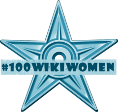 Voor het schrijven van het artikel Danni Barry tijdens de #100wikiwomen challenge