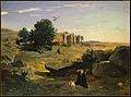 Corot: Hagar in der Wildnis, 1835