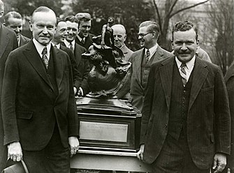 1927 Collier Trophy presented by President Coolidge to Charles Lawrance (cropped).jpg