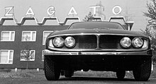 1969 Volvo GTZ in front of Zagato's headquarters in Milan 1969VolvoGTZ-ViaArese-front.jpg