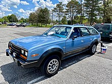 1981 AMC Eagle Sport 1981 AMC Eagle Sport station wagon in blue metallic at 2021 PA meet 01of14.jpg