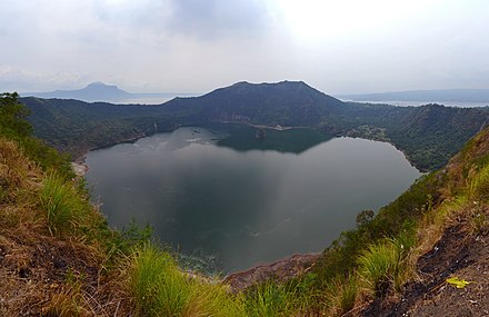 Lake Taal caldera lake
