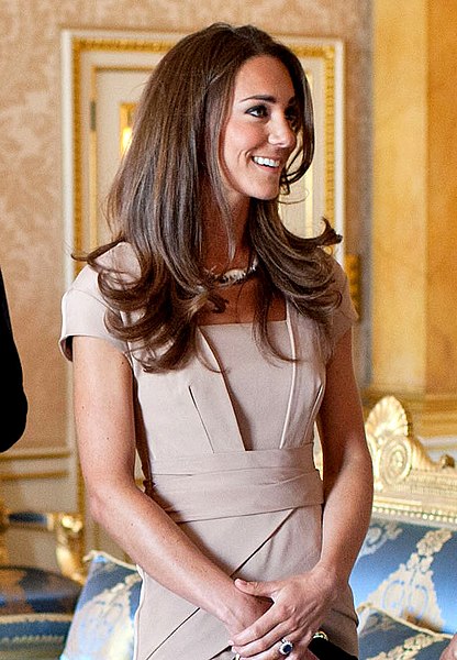 File:2011 Buckingham Palace, Duchess Catherine (cropped).JPG