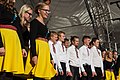 Deutsch: E Stuudio Noortekoor während des Rudolstadt-Festival 2018. English: E Stuudio Noortekoor performing at the Rudolstadt-Festival 2018.