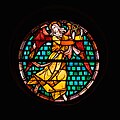 * Nomination A stained glass window depicting an angel in the All Saints' church in Sulzbach/Saar --FlocciNivis 07:46, 24 September 2023 (UTC) * Promotion  Support Good quality. --Laquearius 08:33, 24 September 2023 (UTC)