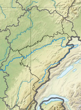 Brecha de Belfort ubicada en Franco Condado