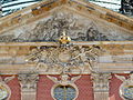 Am hofseitigen Giebel des Neuen Palais in Potsdam