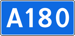 A180 highway (Russia) road in Russia