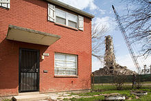 The ABLA homes were completed by 1961 and demolished by 2004. ABLA demolition.jpg