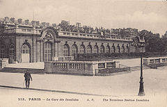 PARIS - La Gare des Invalides