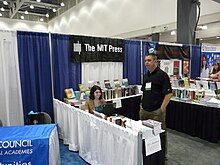 Display of publications at conference booth in 2008 ASA conference 2008 - 27.JPG