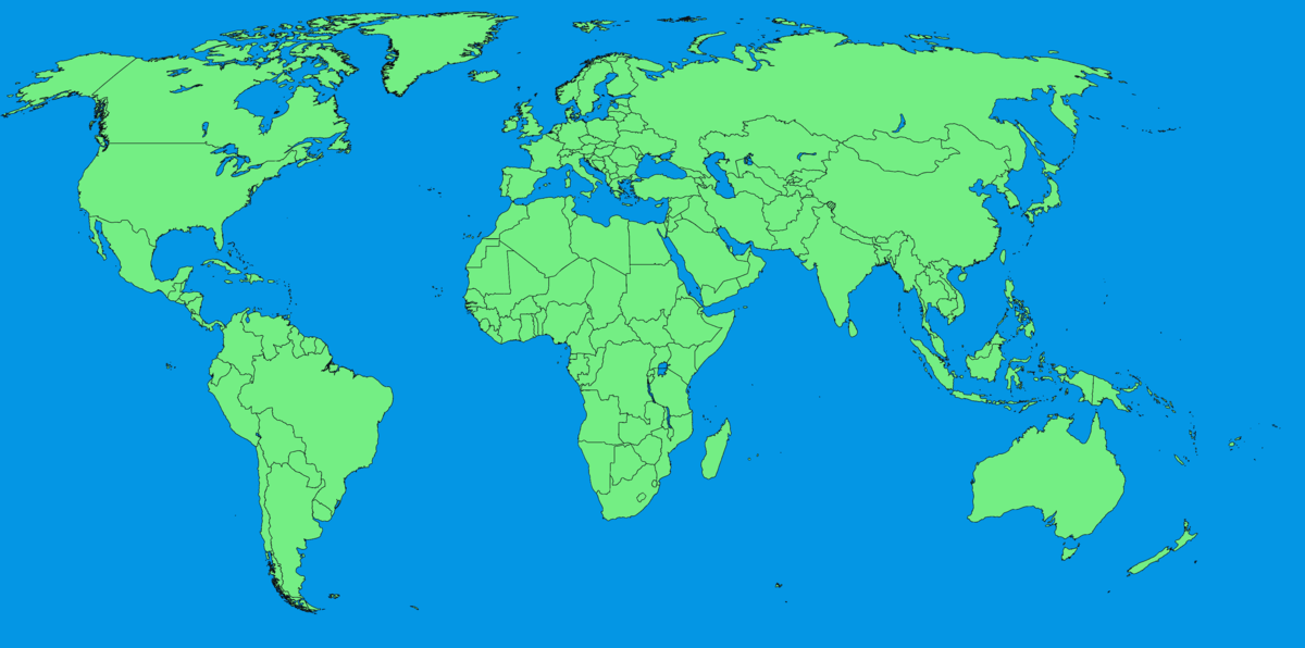 World map - Wikipedia