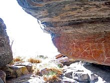 The Ubirr Aboriginal rock art site