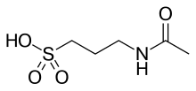 Acamprosate structure.svg