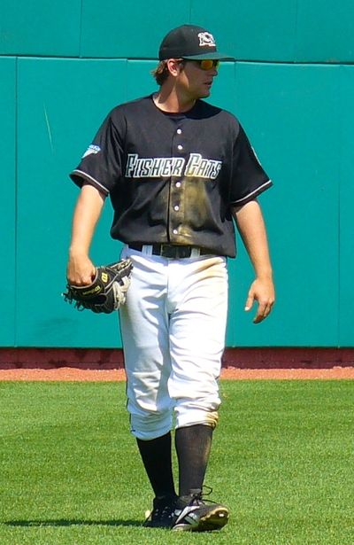 Lind with the New Hampshire Fisher Cats in 2006