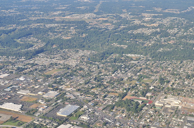 File:Aerial view of northeastern part of Auburn, Washington from the west 01 (9792545406).jpg