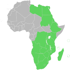File Africa Free Trade Zone Member States Svg Wikimedia Commons
