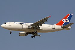 Airbus A310-300 i Jemenien