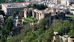 Alcazaba vista desde el Castillo de Gibralfaro