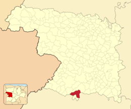 Alfaraz de Sayago - Localizazion