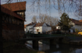 English: Footbridge in Eifa crossing Eifa river, Alsfeld / Hesse / Germany