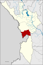 District de Phop Phra - Carte