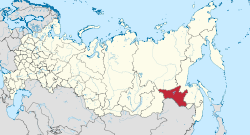 Oblast' dell'Amur - Localizzazione
