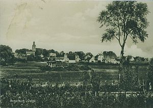 Węgorzewo: Geographische Lage, Geschichte, Kirche