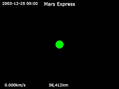 Animation of Mars Express trajectory around Mars.gif