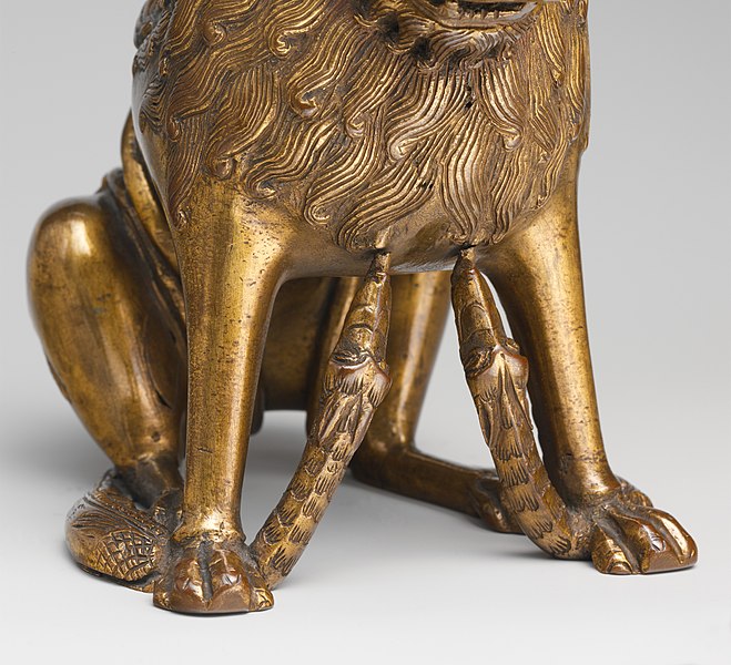 File:Aquamanile in the Form of a Lion MET DP122627.jpg