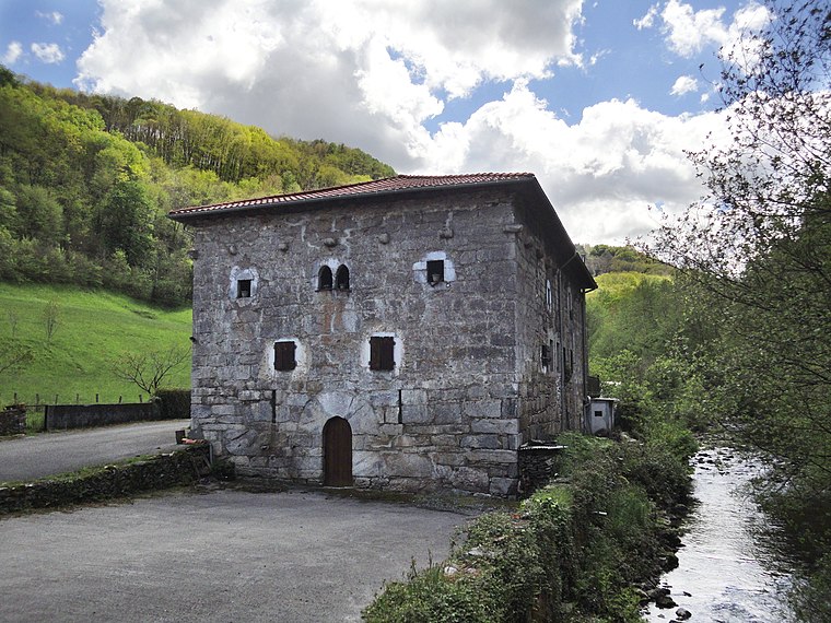 Irisarri Mapa Edificio Aranaz Navarra Espa a