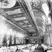 The great dining hall Archivo General de la Nacion Argentina 1890 aprox Mar del Plata, Hotel Bristol.jpg