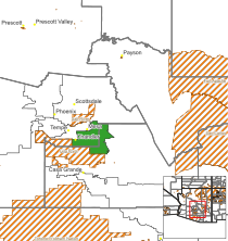 Arizona US Congressional District 5 (since 2022).svg