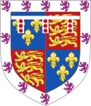 Arms of Richard of Conisburgh, 3rd Earl of Cambridge.svg