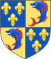 Arms of the capetian dauphins du Viennois.svg
