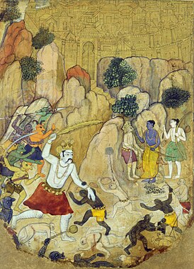 Atikaya, a son of Ravana.jpg