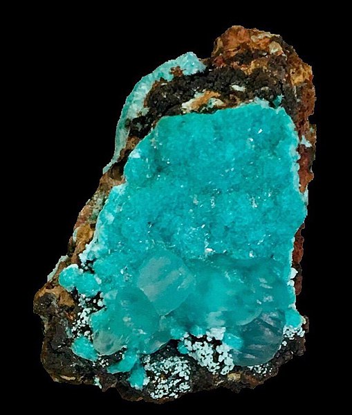 File:Aurichalcite and Smithsonite.jpg