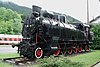 Steam locomotive with Giesl flat ejector