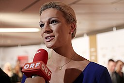 Austrian Sportspeople of the Year 2014 red carpet 16 Maria Höfl-Riesch