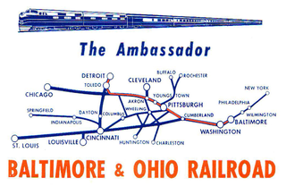 <i>Ambassador</i> (B&O train) American passenger train