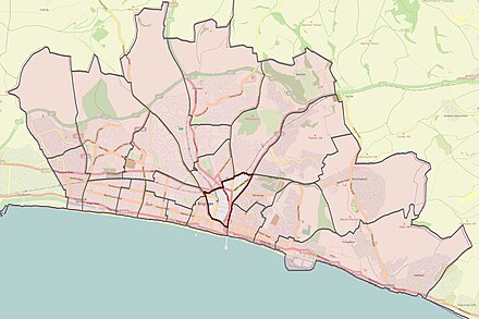 St Peter's and North Laine highlighted