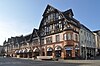 Historic timber-framed building in the ''Louisenstraße''