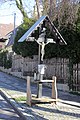 Deutsch: Höferkreuz, wegkreuz aus dem 16. Jahrhundert in Baden in der Troststraße