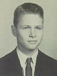 Barry Voight 1955 yearbook photo