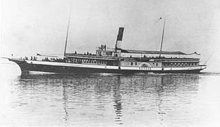 Paddle steamer <i>Genève</i> Steam ship