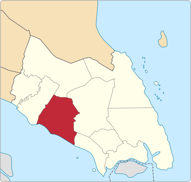 File:Batu Pahat highlighted in Johor, Malaysia.svg