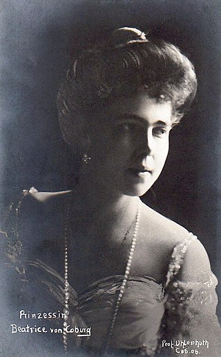 <span class="mw-page-title-main">Princess Beatrice of Saxe-Coburg and Gotha</span> Duchess of Galliera