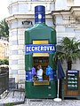 Becherovka-Werbung in Karlsbad