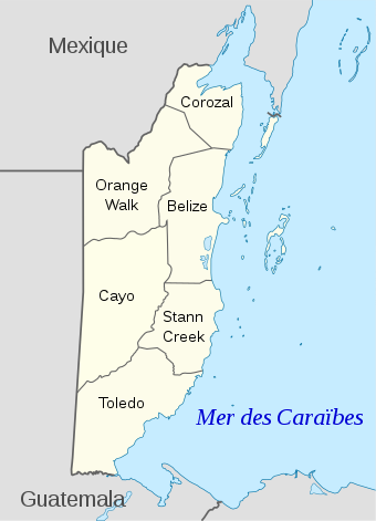 Districts du Belize.