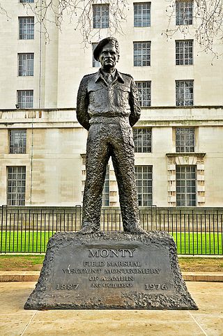 <span class="mw-page-title-main">Statue of the Viscount Montgomery, London</span>